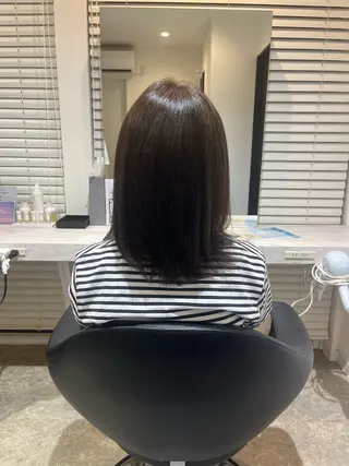 ロング カラー 山内 心春のヘアスタイル