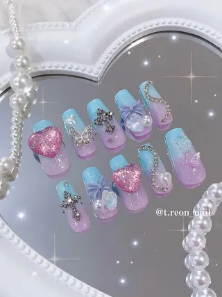 ネイル 3Dアートネイル💗 都築レナのネイルデザイン