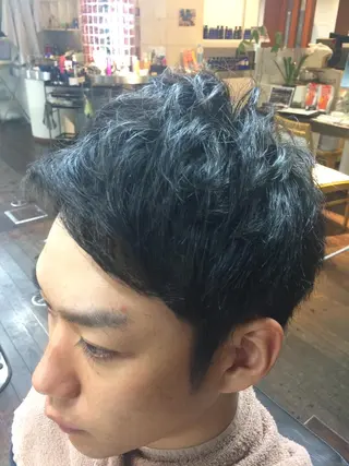 ショート メンズ 向井 優汰のヘアスタイル