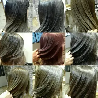 セミロング カラー パーマ マツエク・マツパ ネイル ヘアアレンジ メンズ MEGUMI megumiのヘアスタイル