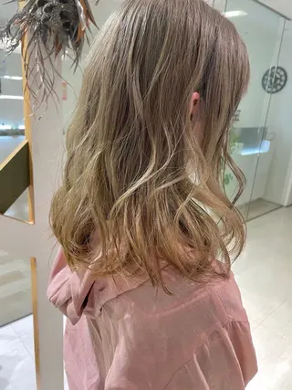 ミディアム カラー 髪質改善カラー/ボブ 🌻Mutsumiのヘアスタイル