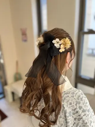 ヘアアレンジ 似合わせヘアメイク 💐オダギリチアキのヘアスタイル