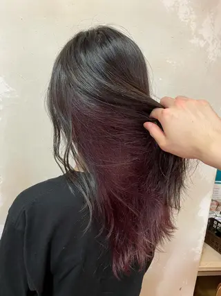 ロング カラー ショートカットなら 前平友慈のヘアスタイル