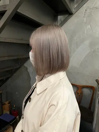 ショート カラー 赤み消しカラー/ ナチュラル/トモキのヘアスタイル