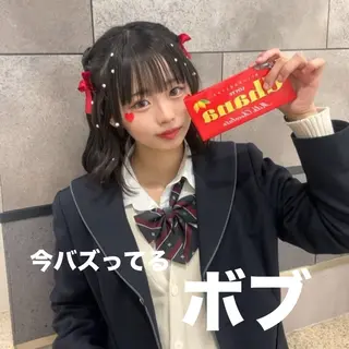 ショート 山田勇真 ボブ/縮毛矯正/金山のヘアスタイル