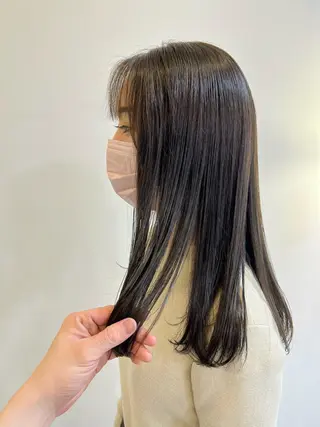 ロング カラー 透明感，髪質改善の プロ☝🏻前田俊樹✨のヘアスタイル