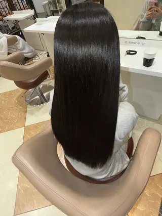 ロング 髪質改善カラー なーこ💖🌈のヘアスタイル