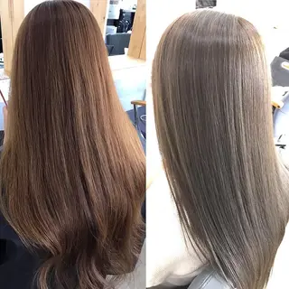 ロング カラー 森田 滉平のヘアスタイル