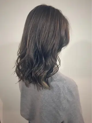 ミディアム カラー ヘアアレンジ アイブロウ 渋谷パーソナルカラー 診断🌈✨井上のその他イメージ