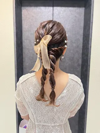 ミディアム Mila misakiのヘアスタイル