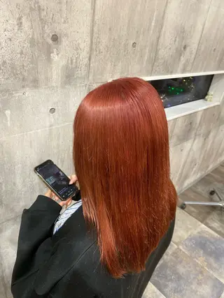 ミディアム わたぬき りるのヘアスタイル