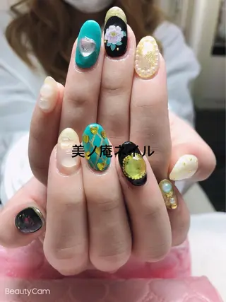 ネイル 美ノ庵ネイルサロン メトロポリタン前店のネイルデザイン