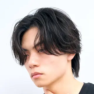 パーマ メンズ 【メンズ特化⚡️】 曲がる矯正/千原涼麻のヘアスタイル