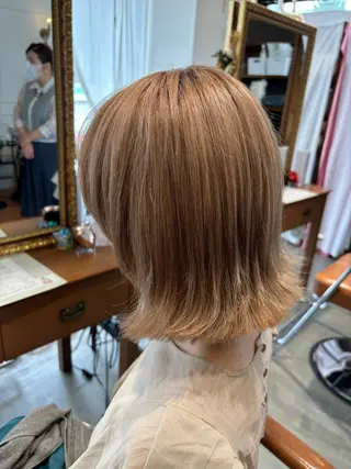ショート トリコヘアサロン 新井千智のヘアスタイル