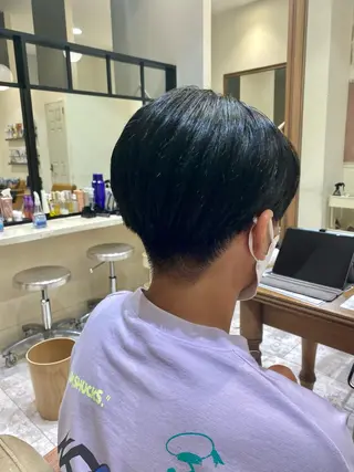 ショート メンズ いいの ともこのヘアスタイル
