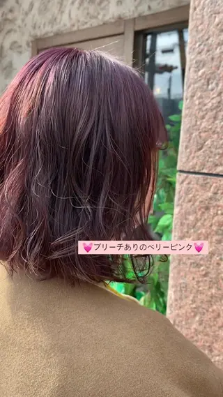 ショート ♡🎀垢抜け透明感 カラーaomi🐇♡のヘアスタイル