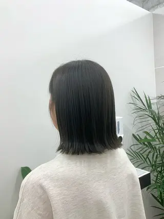 ショート カラー 本格ヘッドスパ🌿 ×ヘア 佐藤のヘアスタイル