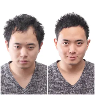 ショート メンズ 男性専門美容室 インティのヘアスタイル