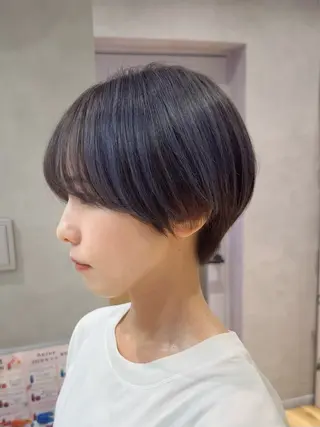 ショート 似合わせショート 森岡俊亮のヘアスタイル