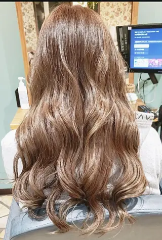 ロング 遠藤 量平のヘアスタイル