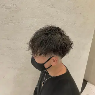 ミディアム メンズ 竹田 京人のヘアスタイル