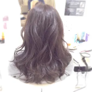 セミロング ヘアアレンジ 上田 篤史のヘアスタイル