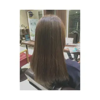 ロング カラー なかの たくみのヘアスタイル