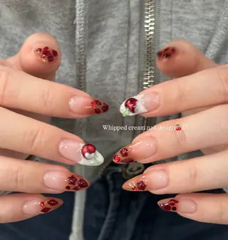 ネイル 🎀RUI🎀ネイル 練習モデル⊹˚₊のネイルデザイン