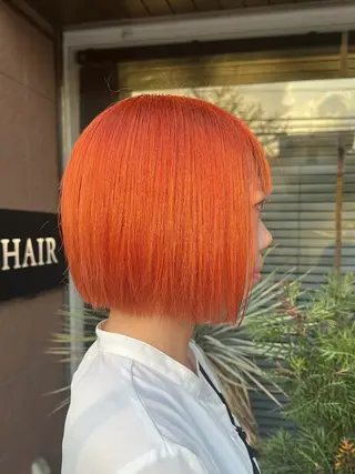 ショート カラー RICHAIR 長嶺旬佑のヘアスタイル