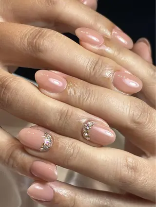 ネイル bijou nails 蓮のネイルデザイン