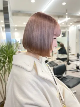 ショート ハイライト🌟/ ボブ/豊田のヘアスタイル