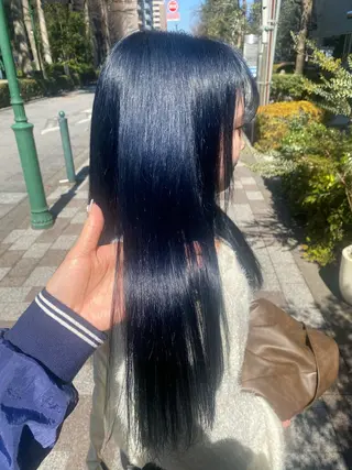 ロング 🌸cocomi🌸 透明感カラー🩶パリのヘアスタイル