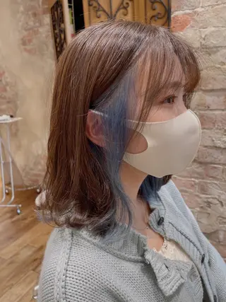ミディアム 💎レイヤー/韓国 💎石戸谷のヘアスタイル