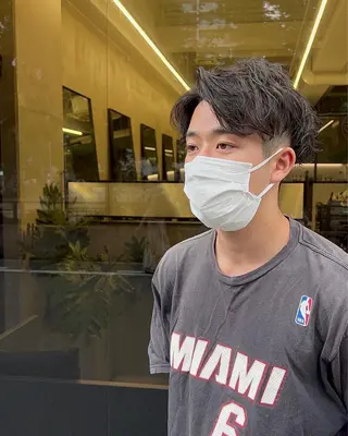 ショート メンズ 堀江メンズ 神田 翔太のヘアスタイル