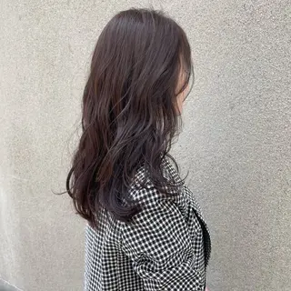 セミロング 大阪美容師 井上智博のヘアスタイル