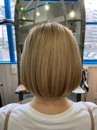 ショート メンズ カットパーマ✂️ 小坂田玲亜のヘアスタイル