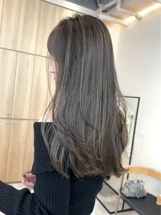 ロング カラー 北間 寛哉のヘアスタイル