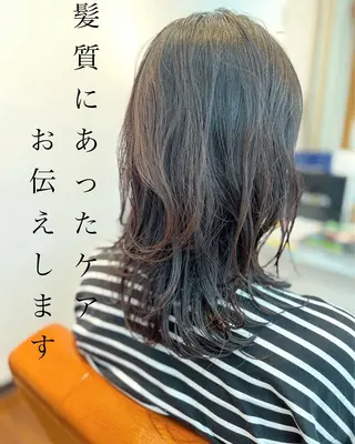 ミディアム ナチュラルオーブン 大村店🍀深松孝枝のヘアスタイル