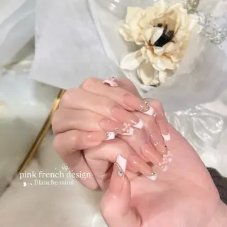 ネイル Blanche mimi.u_aのネイルデザイン