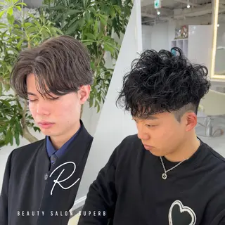 カラー パーマ メンズ KAITO メンズ特化美容師のヘアスタイル