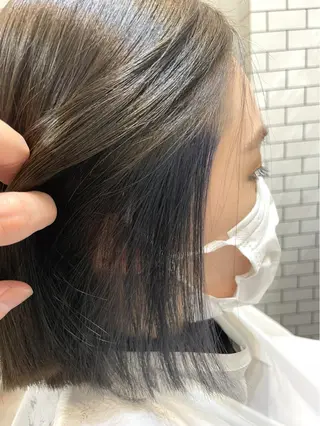 ミディアム ✨ハイトーン✨ダブル カラー✨シバサキのヘアスタイル