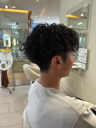 パーマ メンズ AUBE HAIR camelia　枚方店所属・メンズパーマ/ メンズカット/渡邊亘のヘアスタイル