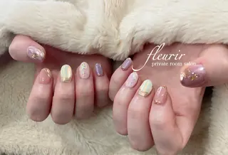 ネイル フルリール 【プライベートサロンのネイルデザイン