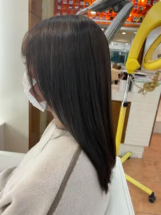 ロング カラー くびれミディアム/似 合わせ/鎌倉/edAのヘアスタイル