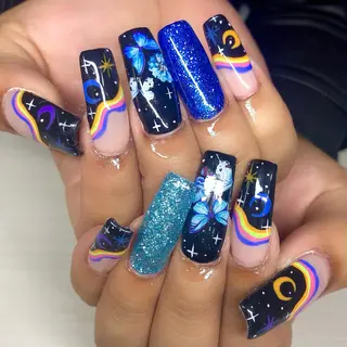 ネイル 【Yappy🌈】 💖P-tanaのネイルデザイン