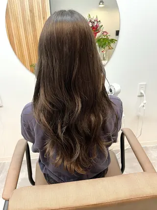 ロング パーマ、髪質改善 川崎祐介のヘアスタイル