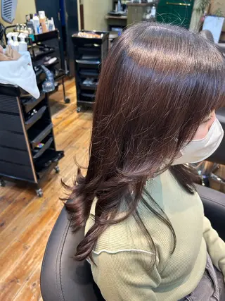 ロング 🐱髪質改善/カット モデル　あずさ🐱のヘアスタイル