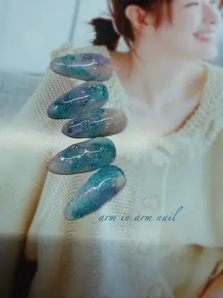 ネイル arm in arm ︎✿Yamamotoのマツエク・マツパデザイン