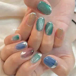 ネイル nail salon e'mu💐のネイルデザイン