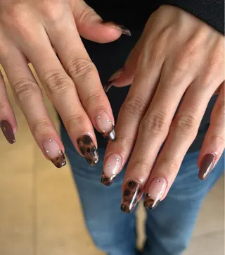 ネイル SEINA_ NAIL🐈‍⬛💗のネイルデザイン
